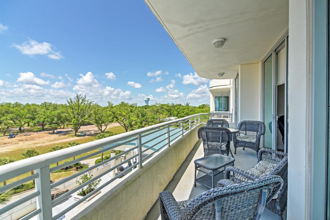 Beachside Biloxi Club Condo Balcony With Ocean View Екстер'єр фото