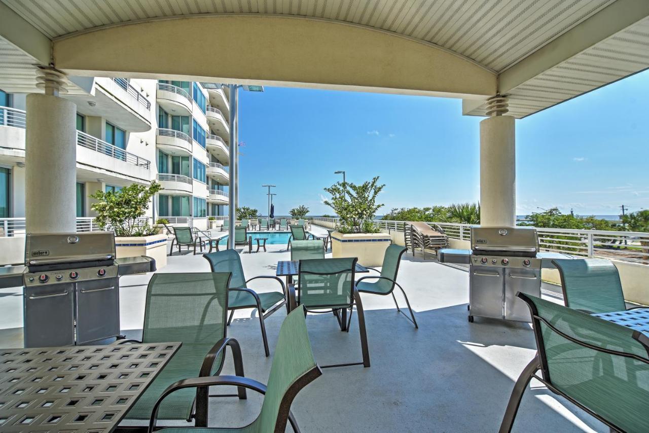 Beachside Biloxi Club Condo Balcony With Ocean View Екстер'єр фото
