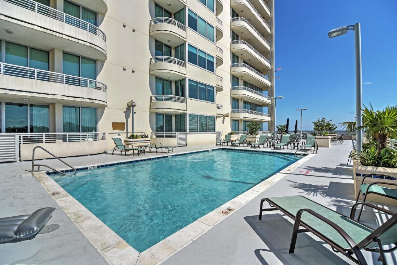 Beachside Biloxi Club Condo Balcony With Ocean View Екстер'єр фото